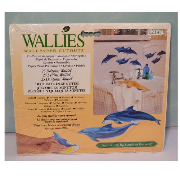 Decor FX And Wallies Wallpaper Cutouts For Home Decor Crafts New Unopened Packs - Picture 4 of 5